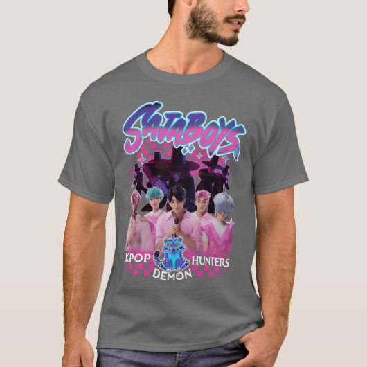 Saja Boys Kpop 悪魔ハンターの友達 Tシャツ (正面)