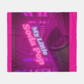 Saja Boys Soda Pop Blanket フリースブランケット (正面(横))
