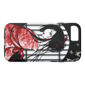 SajuArtの禅の"捕獲された" iPhone 7 Case-Mate iPhoneケース (裏面(横))