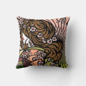 SajuArtZenの"Bangasaおよび桜"の枕 クッション (裏面)