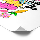 Sake Funny Easter Bunny Print Gles Happy Easter Wo ポスター (角)