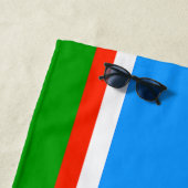 Sakha Flag ビーチタオル (インサイチュ)