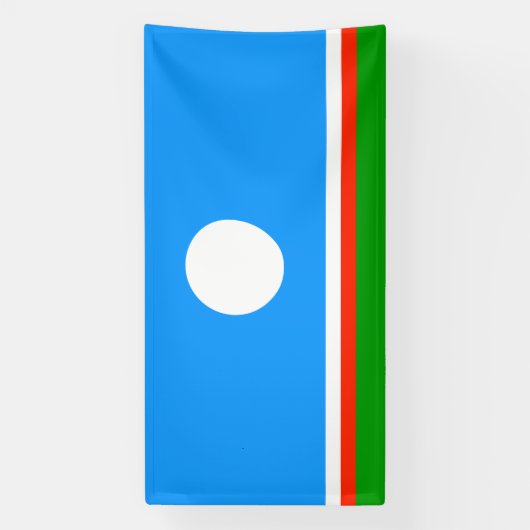 Sakha Flag 横断幕 (縦)