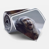 Saki猿の顔 ネクタイ (ロール)