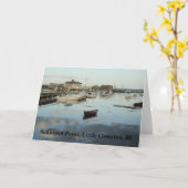 Sakonnet Point, Fo'c'sle, Little Compton, RI カード (黄色い花)