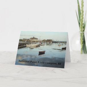 Sakonnet Point, Fo'c'sle, Little Compton, RI カード