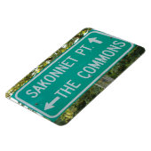 Sakonnet Point, The Commons - Little Compton, RI マグネット (左側)