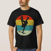 SAKTEBOARDレトロヴィンテージシルエット70s Tシャツ (正面)