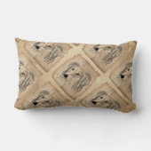 Sakuki Vintage ランバークッション (裏面)