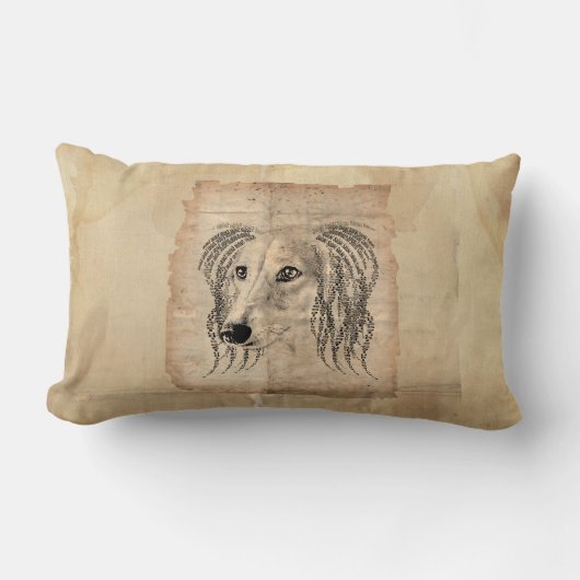 Sakuki Vintage ランバークッション (正面)