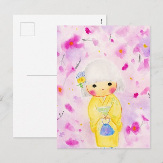 Sakura シーズンポストカード (正面/裏面)