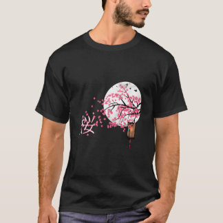 Sakura Æ¡Œ Cherry Blossom Japanese Al Flower Tシャツ