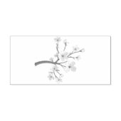 Sakura Blossom Branch Heart ラバースタンプ (インプリント)