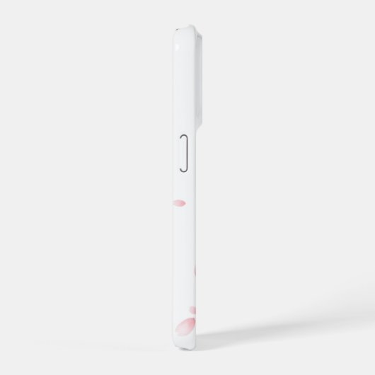 Sakura Breeze Minimalist iPhoneケース (右側面)