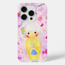 sakura case iPhone 15 proケース