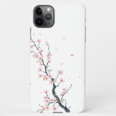 Sakura Cherry Blossom Branch Phone Case iPhoneケース (裏面)