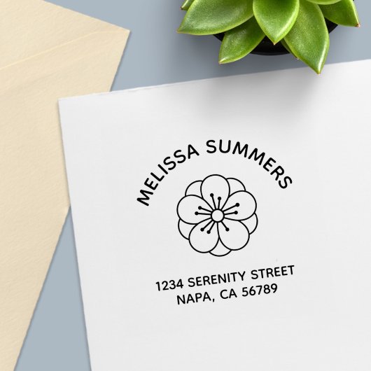 Sakura Cherry Blossom Flower Arch Address セルフインキングスタンプ