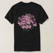 SAKURA CHERRY BLOSSOM FLOWER  Tシャツ (デザイン正面)