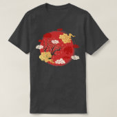 SAKURA CHERRY BLOSSOM JAPAN'S FAVORITE FLOWER 1103 Tシャツ (デザイン正面)