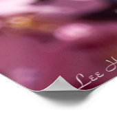 Sakura Cherry Blossoms Kissed By Sunlight ポスター (角)