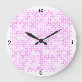 Sakura Drift – Soft Bloom ラージ壁時計