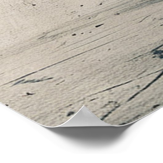 Sakura in the Wind – Japanese Cherry Blossom Paint ポスター (角)