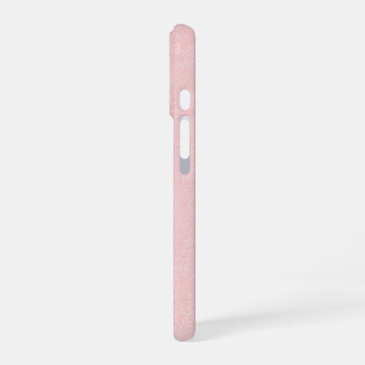 Sakura Pink Japanese Pattern Phone Case iPhone 16ケース (左側面)