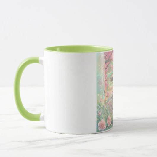 Sakura Samourai japonaise mug マグカップ (左)