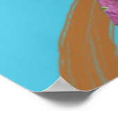 Sakura Sock Monkey Poster ポスター (角)