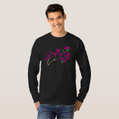 Sakura Spring Flowers Cherry Blossom Tree Japanese Tシャツ (正面フル)