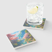 Sakura Utsuru Seiryū  ストーンコースター (横)