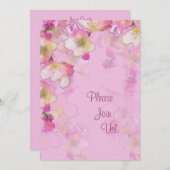 Sakura Wedding Invitation 招待状 (正面/裏面)