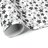 Sakurachirashiの日本のなパターン包装紙 ラッピングペーパー (ロールコーナー)