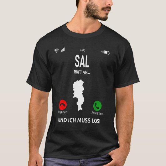 Sal calls to Capverdian Islands Cabo Verde Holiday Tシャツ (正面)