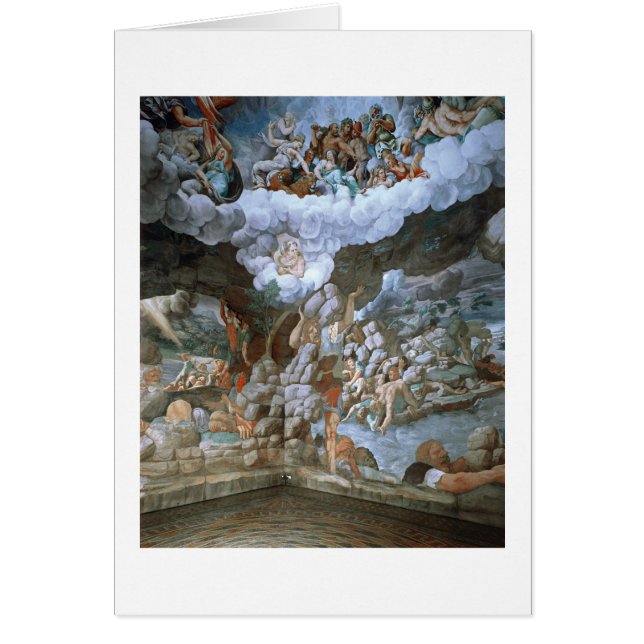 Salaのdei Giganti (フレスコ画) (78482-88をまた見て下さい) (正面)