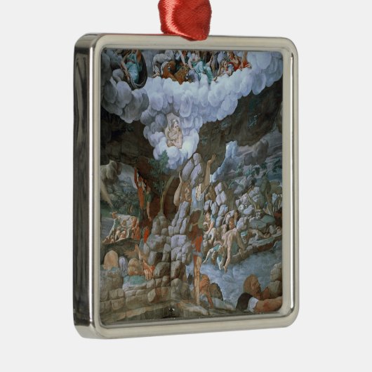 Salaのdei Giganti (フレスコ画) (78482-88をまた見て下さい) メタルオーナメント (右)