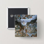 Salaのdei Giganti (フレスコ画) (78482-88をまた見て下さい) 缶バッジ (正面&裏面)