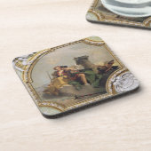 「Sala Capitolareからの剛毅そして正義、 コースター (左側)