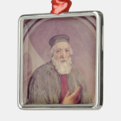 「Sala del Mappamondo'からのマルコ・ポーロ メタルオーナメント (左)