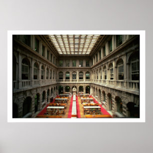 Sala di Lettura、1537-88年に建て(写真) ポスター