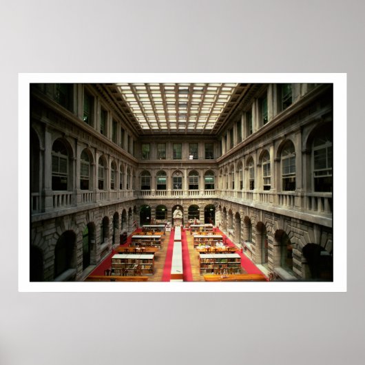 Sala di Lettura、1537-88年に建て(写真) ポスター (正面)