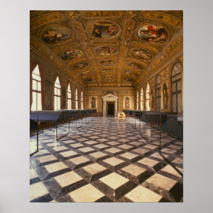 Sala Dorataは1537年~88年に建てられた(写真) ポスター