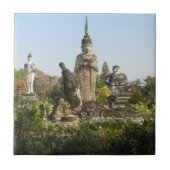 Sala Keo Kou、Nong Khai、タイ タイル (正面)