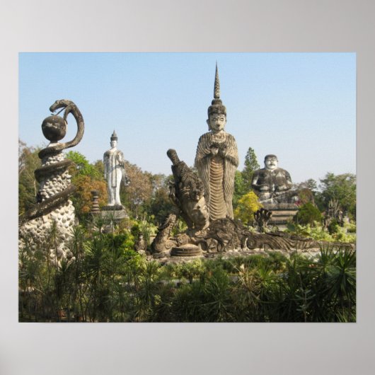 Sala Keo Kou、Nong Khai、タイ ポスター (正面)