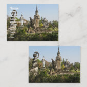 Sala Keo Kou、Nong Khai、タイ 名刺 (正面/裏面)