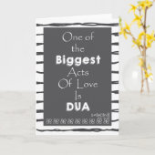 Salaam & Dua - Act of Love カード (黄色い花)