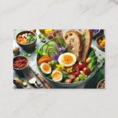 Salad Bar Restaurant 名刺 (裏面)