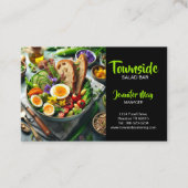 Salad Bar Restaurant 名刺 (正面)