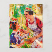 Salad Plate Hats ポストカード (正面)