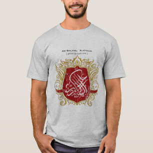 Salamのイスラム教の盾 Tシャツ
